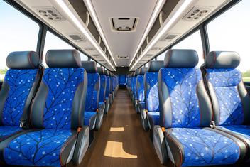 Perris Charter Bus Inside