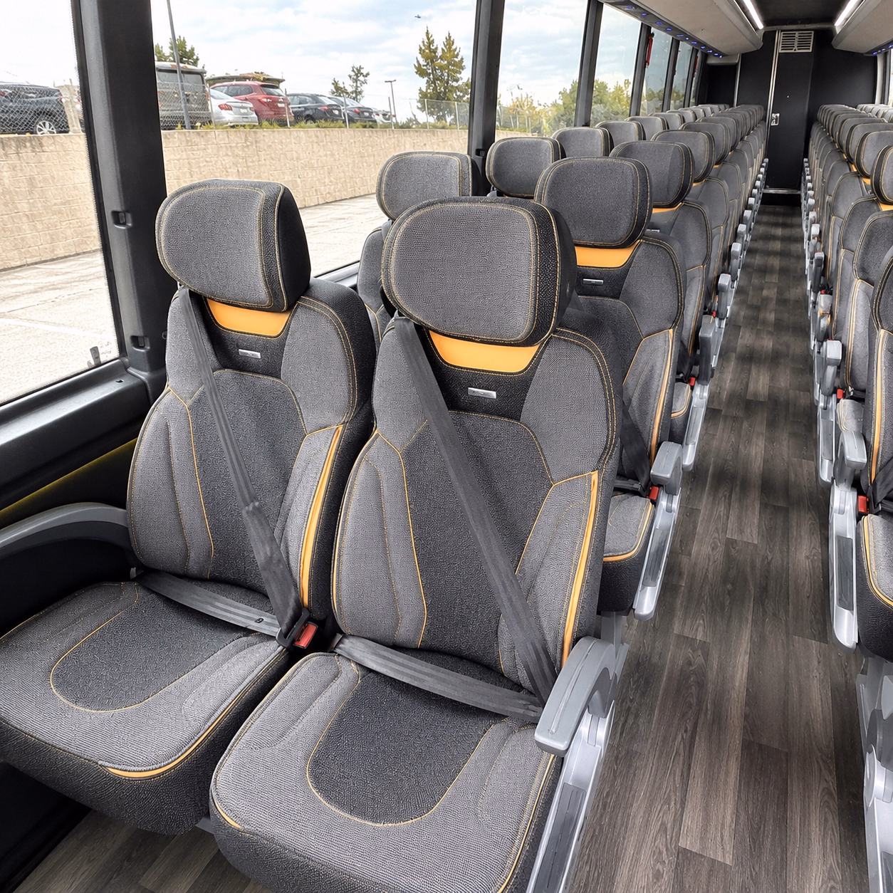 perris charter bus rental inside