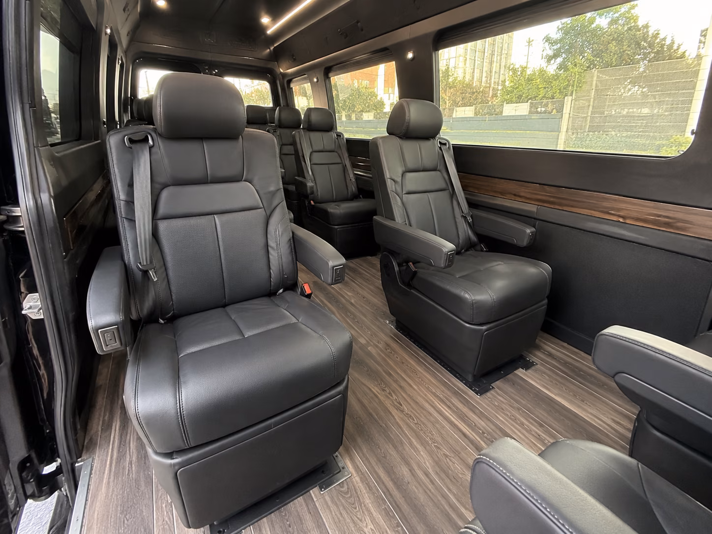 sprinter vans and party buses for smaller prom groups in perris