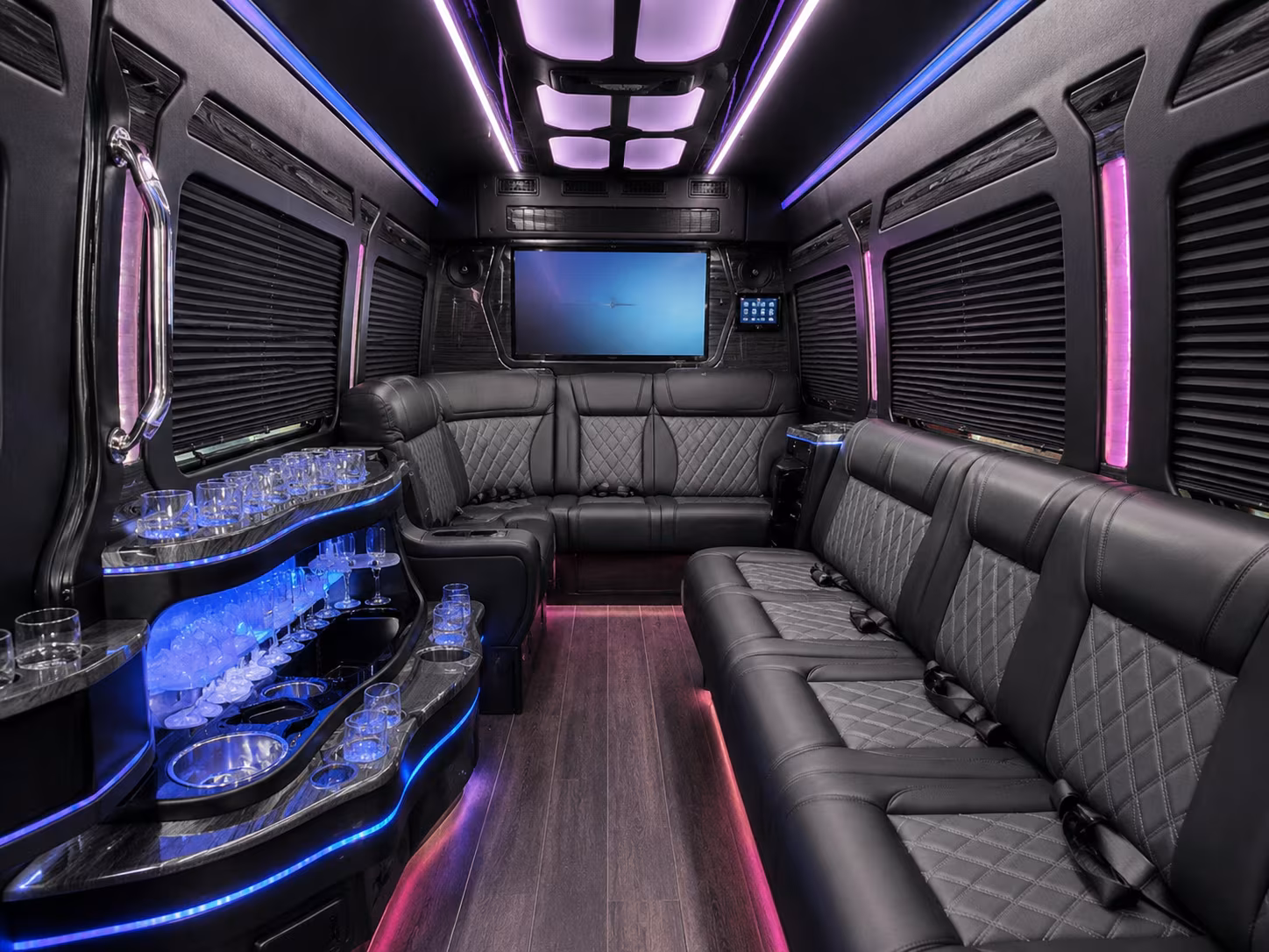 wherever your perris group is celebrating a bus fits the occasion